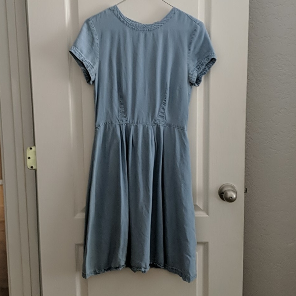 H&M Light Blue Summer Dress